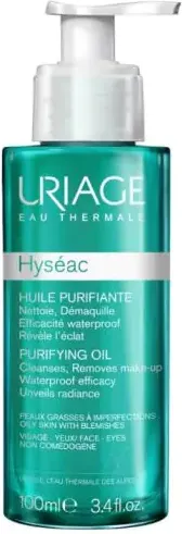 Uriage Hyseac Почистващо измивно олио за мазна кожа с несъвършенства 100 мл