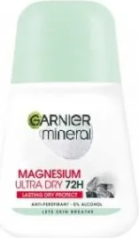 Garnier Mineral Magnesium Ultra Dry 72h Рол-он против изпотяване за жени 50 мл