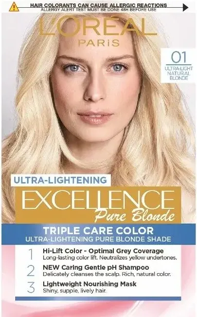 L’Oreal Excellence Creme Боя за коса 01 Ultra Light Natural Blonde