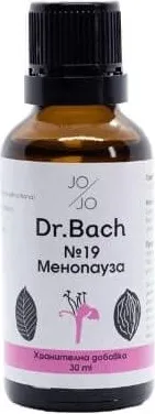 Капки на Dr. Bach №19 Менопауза 30 мл Jo and Jo