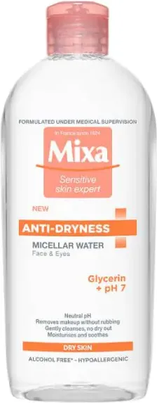 Mixa Anti-Dryness Мицеларна вода против изсушаване 400 мл