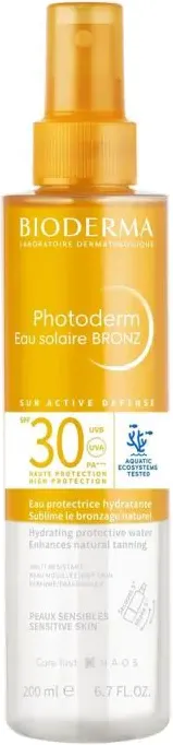 Bioderma Photoderm BRONZ Хидратираща слънцезащитна вода SPF30 200 мл
