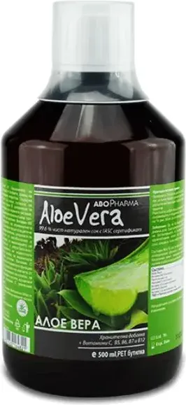 AboPharma Aloe Vera 99.6% сок 500 мл