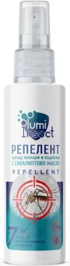 Lumi Insect Репелент спрей против комари и кърлежи с евкалипт 100 мл