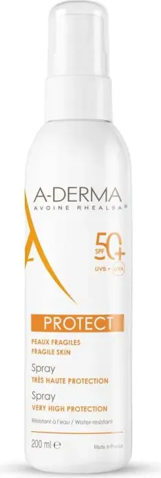 A-Derma Protect Слънцезащитен спрей SPF50+ 200 мл