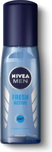 Nivea Men Fresh Active Дезодорант спрей-помпа против изпотяване за мъже 75 мл