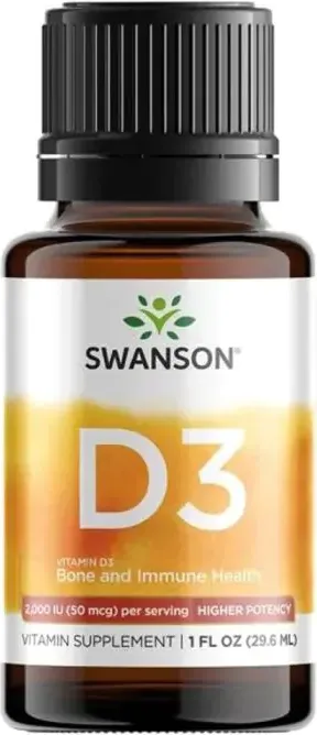 Swanson Vitamin D3 drops Витамин Д3 капки 29.6 мл