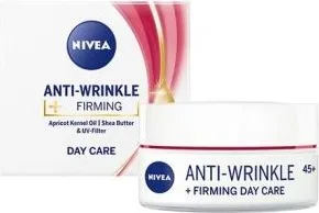 Nivea Anti-Wrinkle Plus Стягащ дневен крем против бръчки 45+ 50 мл