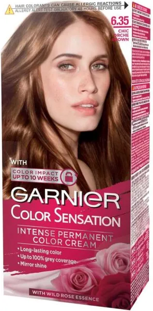 Garnier Color Sensation Трайна боя за коса, 6.35 Chic Orche Brown