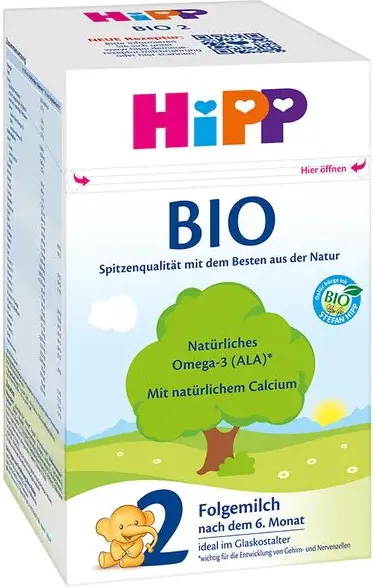 HiPP 2 BIO мляко за кърмачета 600 гр