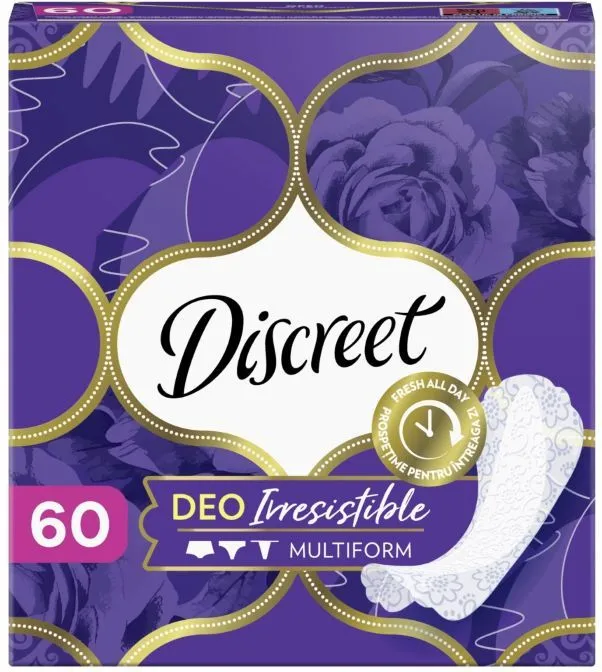 Discreet Deo Irresistible Ежедневни дамски превръзки 60 бр