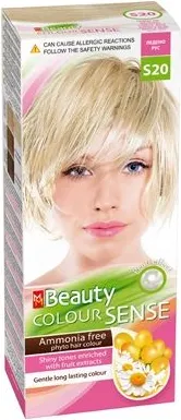 MM Beauty Colour Sense Трайна фито боя за коса без амоняк, S20 Ледено рус