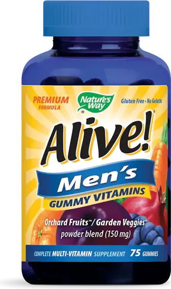 Nature's Way Alive Men's Алайв витамини за мъже х75 желирани таблетки