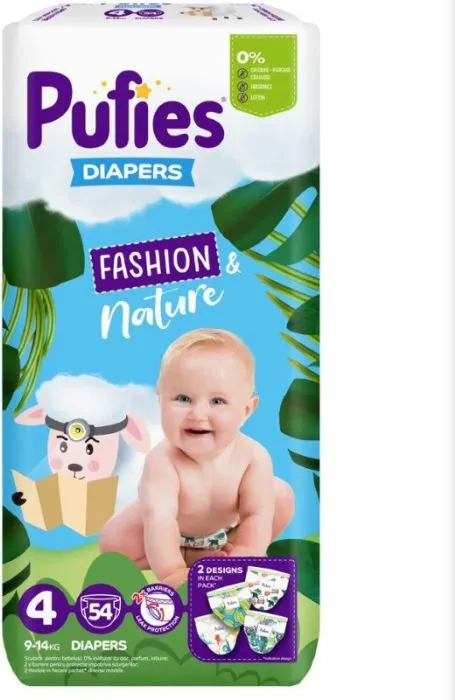 Пелени Pufies Fashion & Nature 4 Maxi 54 бр