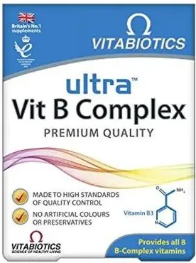 Ultra Витамин B комплекс x60 таблетки Vitabiotics