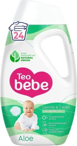 Тео Bebe Gentle & Clean Aloe Течен перилен препарат с алое 1,08 л