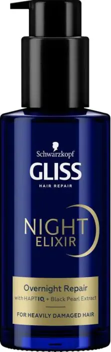 Gliss Night Elixir Нощен възстановяващ еликсир за много увредена коса 100 мл