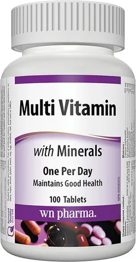 Webber Naturals Мултивитамини и минерали х100 таблетки