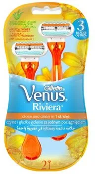 Gillette Venus Riviera Дамска самобръсначка еднократна х2 бр