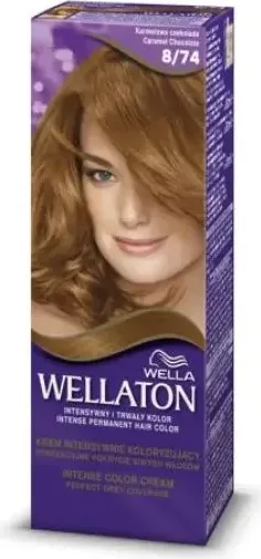 Wella WELLATON Боя за коса 8/74 Карамелен шоколад Procter&Gamble