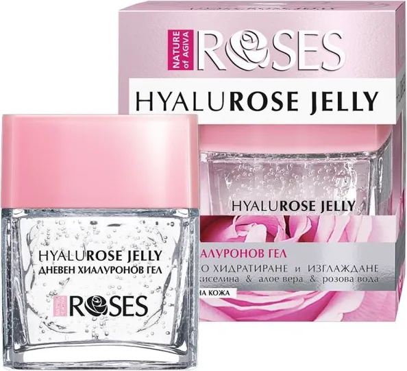 Agiva Roses Hyalurose Jelly Дневен хиалуронов гел крем 50 мл