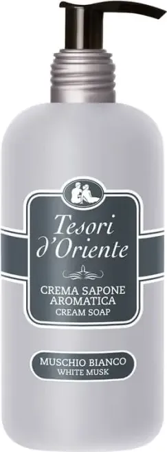 Tesori d' Oriente White Musk Течен сапун за ръце, лице и тяло 300 мл