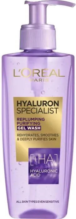 L’Oreal Hyaluron Specialist Почистващ гел за лице с хиалуронова киселина 200 мл