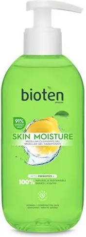 Bioten Skin Moisture Почистващ гел за нормална към комбинирана кожа 200 мл