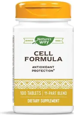 Nature's Way Cell Formula Antioxidant Protection Антиоксидантна формула х100 таблетки