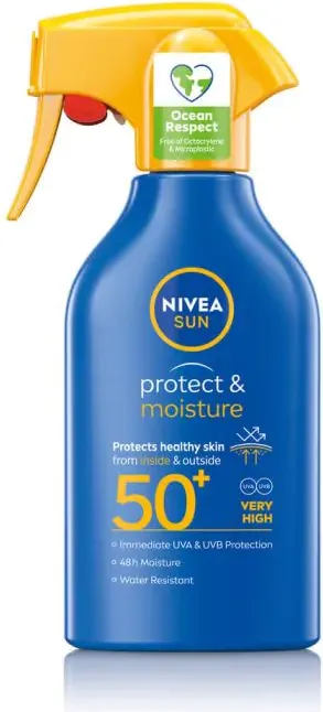 Nivea Sun Protect & Moisture Слънцезащитен хидратиращ спрей 270 мл