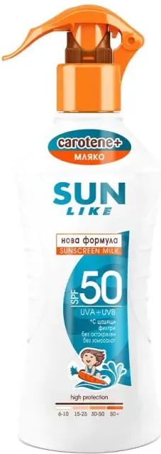 Sun Like Kids Детски слънцезащитен лосион спрей за тяло SPF50 150 мл