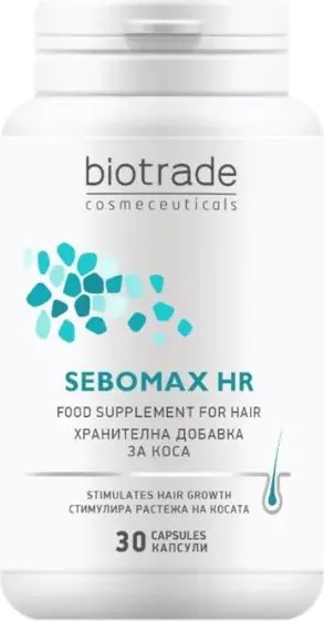 Biotrade Sebomax HR Хранителна добавка за коса х 30 капсули