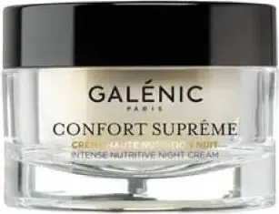 Galenic Confort Supreme Подхранващ нощен крем за лице за суха кожа 50 мл