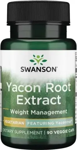 Swanson Yacon Root Extract Корен от Якон Екстракт 100 мг х90 капсули