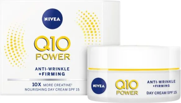 Nivea Q10 Power Дневен крем против бръчки SPF15 50 мл