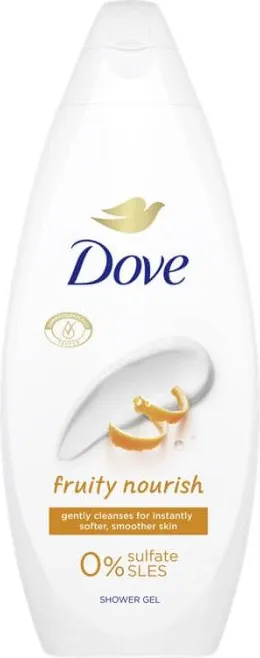 Dove Fruity Nourish Хидратиращ душ гел с масло от ший 450 мл