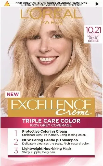 L’Oreal Excellence Creme Боя за коса 10.21 Lightest Pearl Blonde