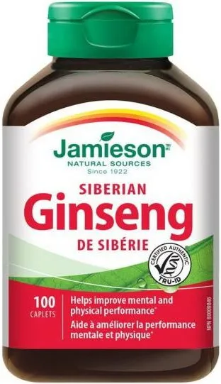 Jamieson Ginseng Сибирски жен шен х 100 капсули