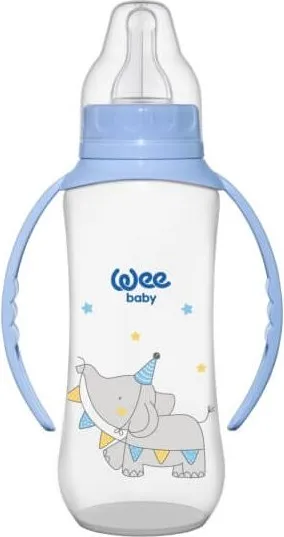 WEE BABY Classic PP Шише за хранене с дръжки 270 мл