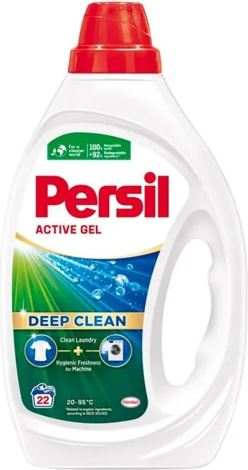 Persil Active Gel Течен препарат за пране 990 мл