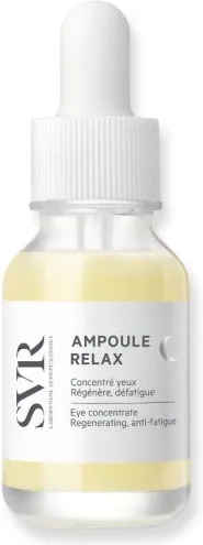 SVR AMPOULE RELAX Нощен регенериращ концентрат за очи 15 мл