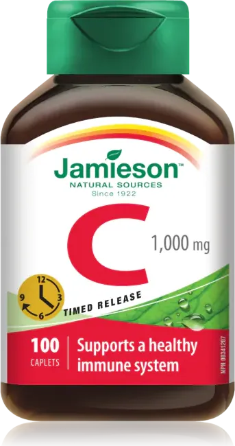 Jamieson Витамин Ц 1000 мг х 100 таблетки с удължено освобождаване