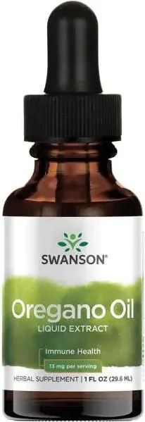 Swanson Oil of Oregano Liquid Extract Течен екстракт от масло от риган 29,6 мл