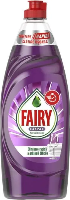 Fairy Extra+ Lilac Препарат за съдове люляк 650 мл