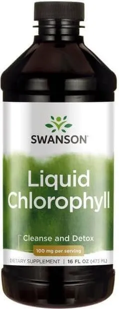 Swanson Liquid Chlorophyll Хлорофил течен 473 мл