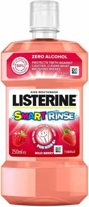 Listerine Smart Rinse Вода за уста за деца 250 мл