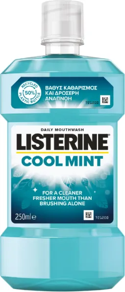 Listerine Cool Mint Вода за уста за ежедневна употреба 250 мл