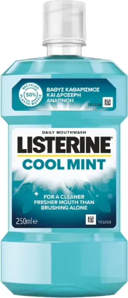 Listerine Cool Mint Вода за уста за ежедневна употреба 250 мл