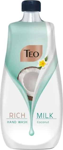 Teo Rich Milk Cocunut Течен сапун - пълнител 800 мл