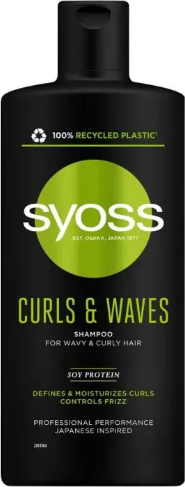 Syoss Curls & Waves Шампоан за къдрава и чуплива коса 440 мл